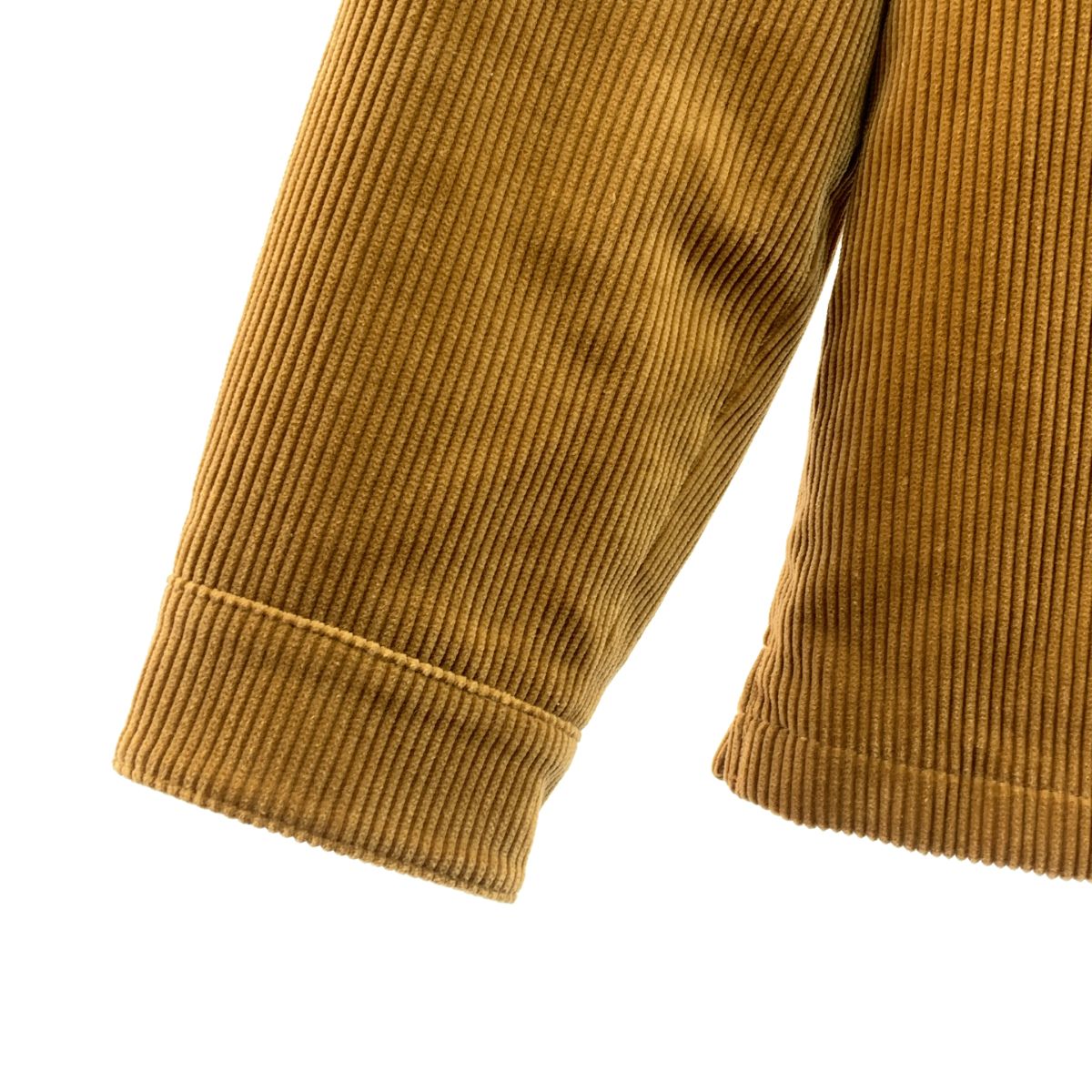 Prada Triangle Plate Corduroy Jacket XS Brown