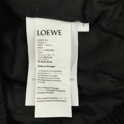 Loewe Anagram Fleece Jacket L Black Green