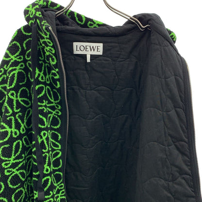Loewe Anagram Fleece Jacket L Black Green
