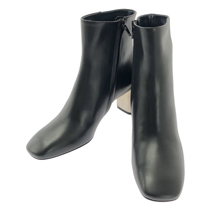 Celine Banban Metal Heels Boots 36 Black Silver