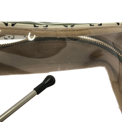 Louis Vuitton Monogram Giant Beach Pouch Shoulder Bag Khaki Beige