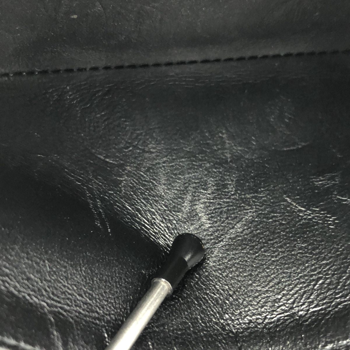 Balenciaga Credit Continental Logo Zip Wallet Black