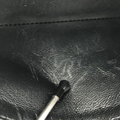 Balenciaga Credit Continental Logo Zip Wallet Black