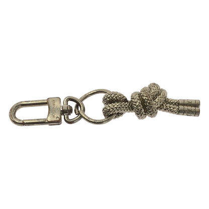 Louis Vuitton Porte Cles Knot Rope Key Ring Silver