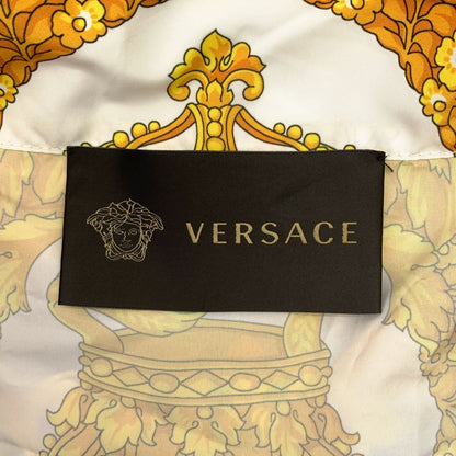 Versace Baroque Hooded Coat 54 Multicolor