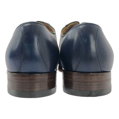 Gucci Round Toe Lace Up Shoes 4.5 Navy