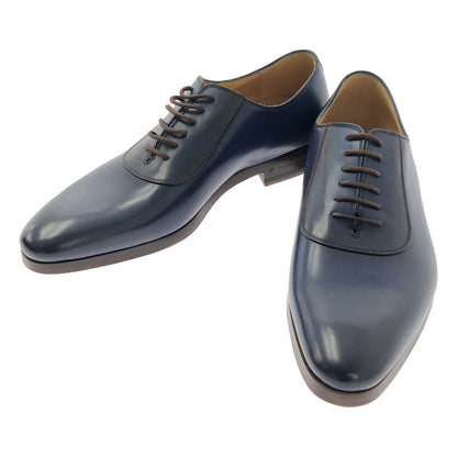 Gucci Round Toe Lace Up Shoes 4.5 Navy