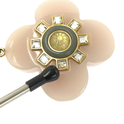 Louis Vuitton Porte Cles Full L'etoile Charm Key Ring Pink Gold