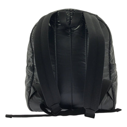 Saint Laurent Nuxx Nylon Backpack Logo Print Day Black