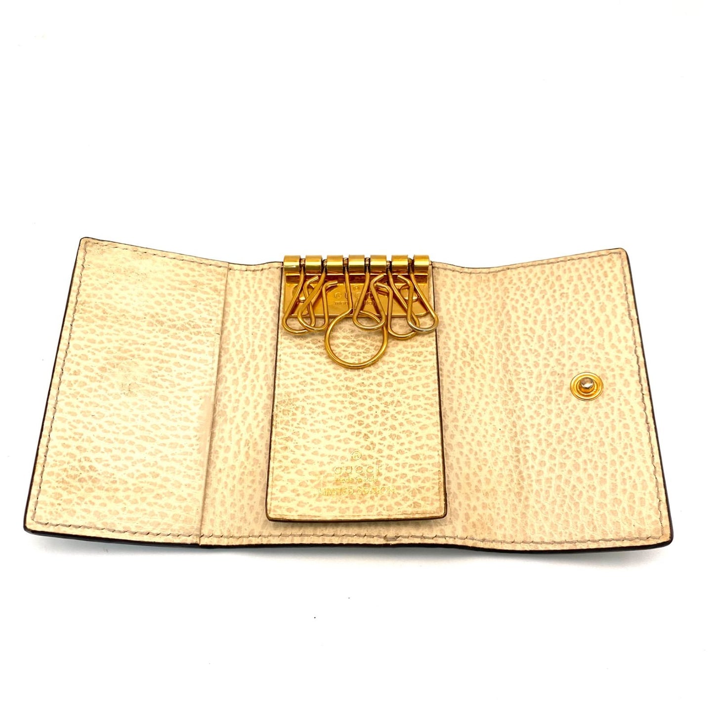 Gucci 6 Key Case GG Supreme Key Holder