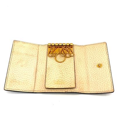 Gucci 6 Key Case GG Supreme Key Holder