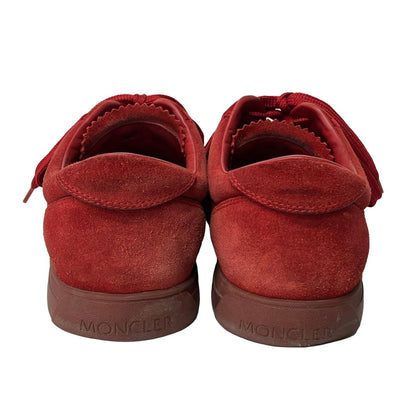 Moncler Sneakers 41 Red Black White Leather