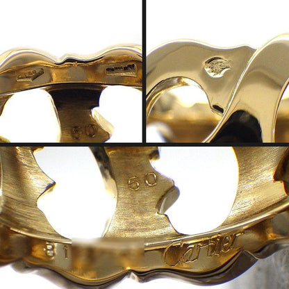 Cartier Ring C Setting 18k Yellow Gold — view 3