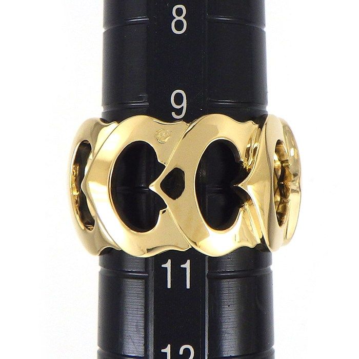 Cartier Ring C Setting 18k Yellow Gold — view 5