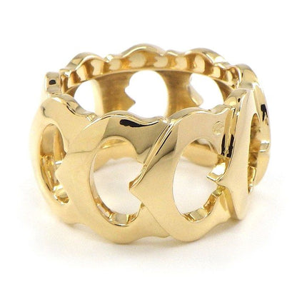 Cartier Ring C Setting 18k Yellow Gold — view 2