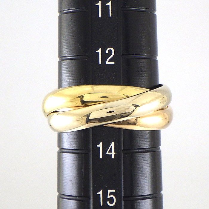 Cartier Ring Trinity Three Color 18k Yellow Gold 18k Pink White — view 4