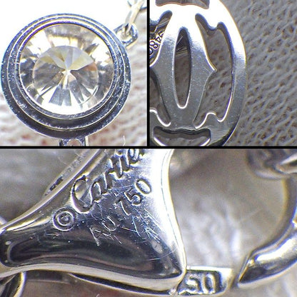 Cartier Necklace Dame le LM Diamant Leger 1 Point Diamond 18k White Gold — view 5