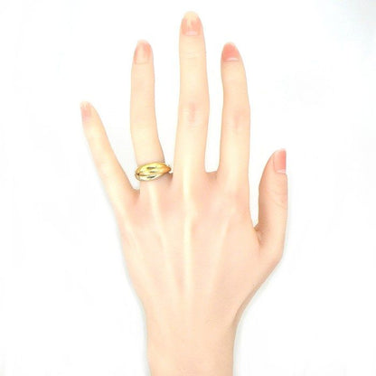 Cartier Ring Trinity Three Color 18k Yellow Gold 18k Pink 18k White — view 6