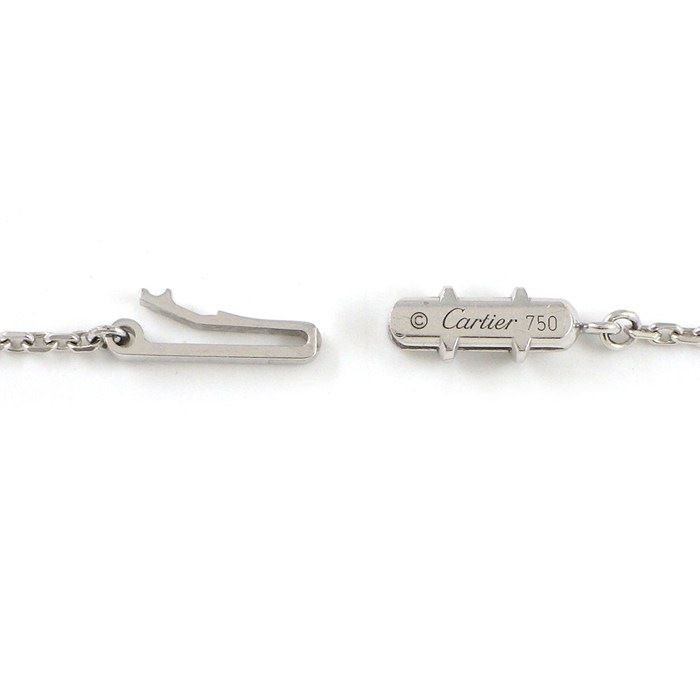 Cartier Necklace Cheart Diamond 18k White Gold — view 5