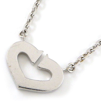 Cartier Necklace Cheart Diamond 18k White Gold — view 2