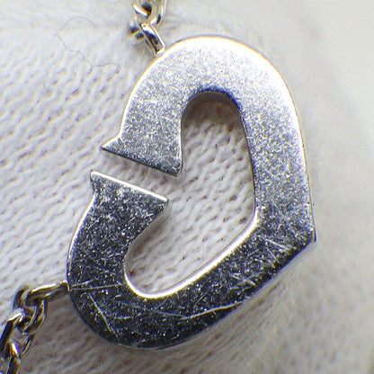 Cartier Necklace Cheart Diamond 18k White Gold — view 7