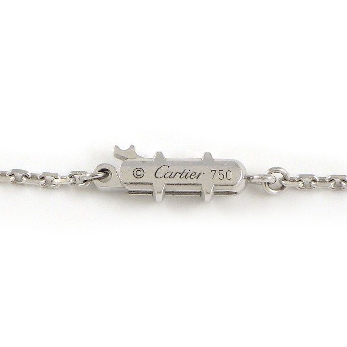 Cartier Necklace Cheart Diamond 18k White Gold — view 4