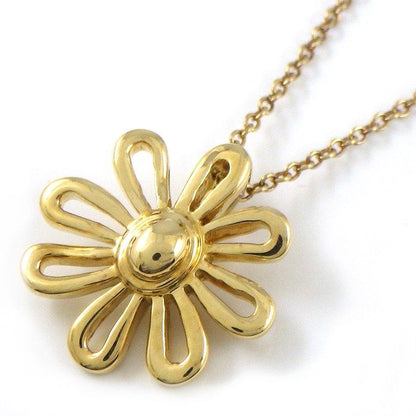 Tiffany & Co Necklace Daisy Flower 18k Yellow Gold