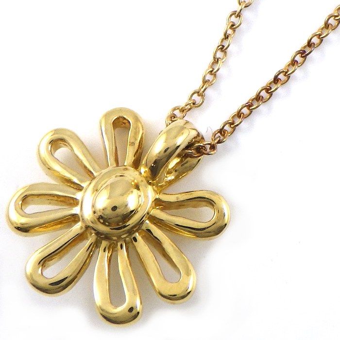 Tiffany & Co Necklace Daisy Flower 18k Yellow Gold — view 2