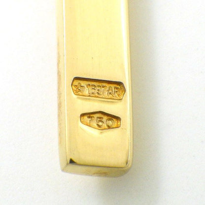 Gucci Lariat Necklace Logo Plate Venetian Chain 18k Yellow Gold — view 4