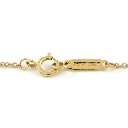 Tiffany & Co Necklace Full Driss Key Bar Diamond Total 18k Pink Gold — view 4