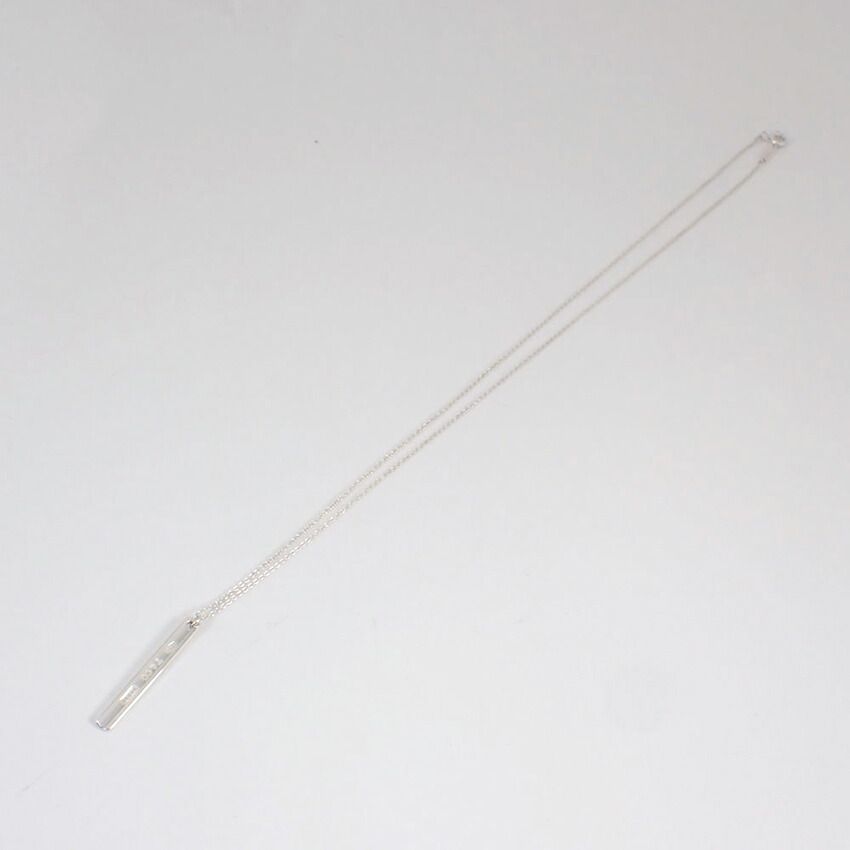 Tiffany & Co 925 Bar Pendant Necklace