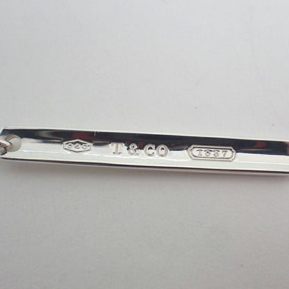 Tiffany & Co 925 Bar Pendant Necklace