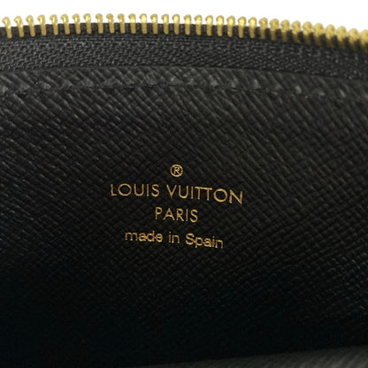 Louis Vuitton Wallet Monogram Slim Purse Initial Leather Cowhide