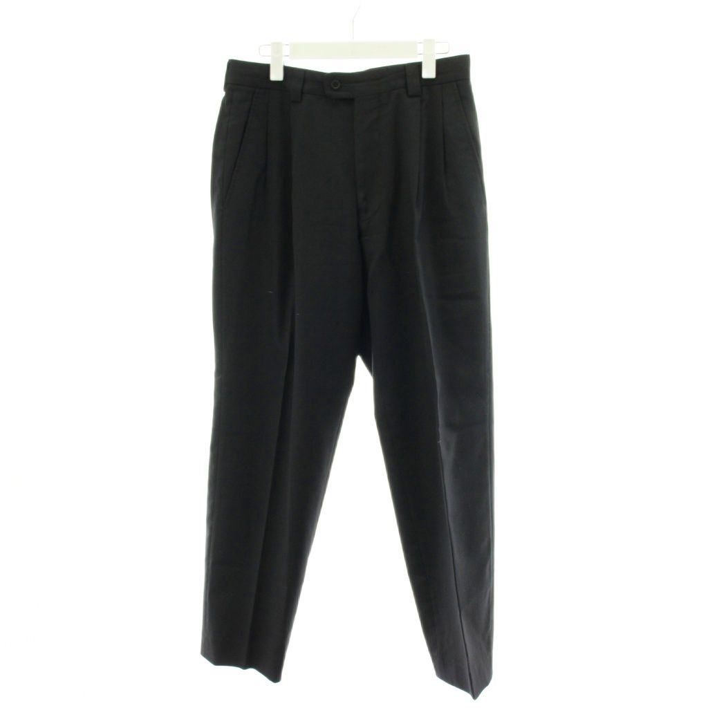 Versace Suit Set Tailored Jacket Single Pants Trousers 50 Black