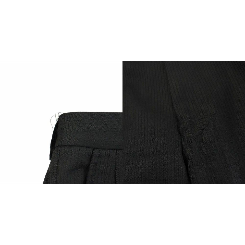 Versace Suit Set Tailored Jacket Single Pants Trousers 50 Black