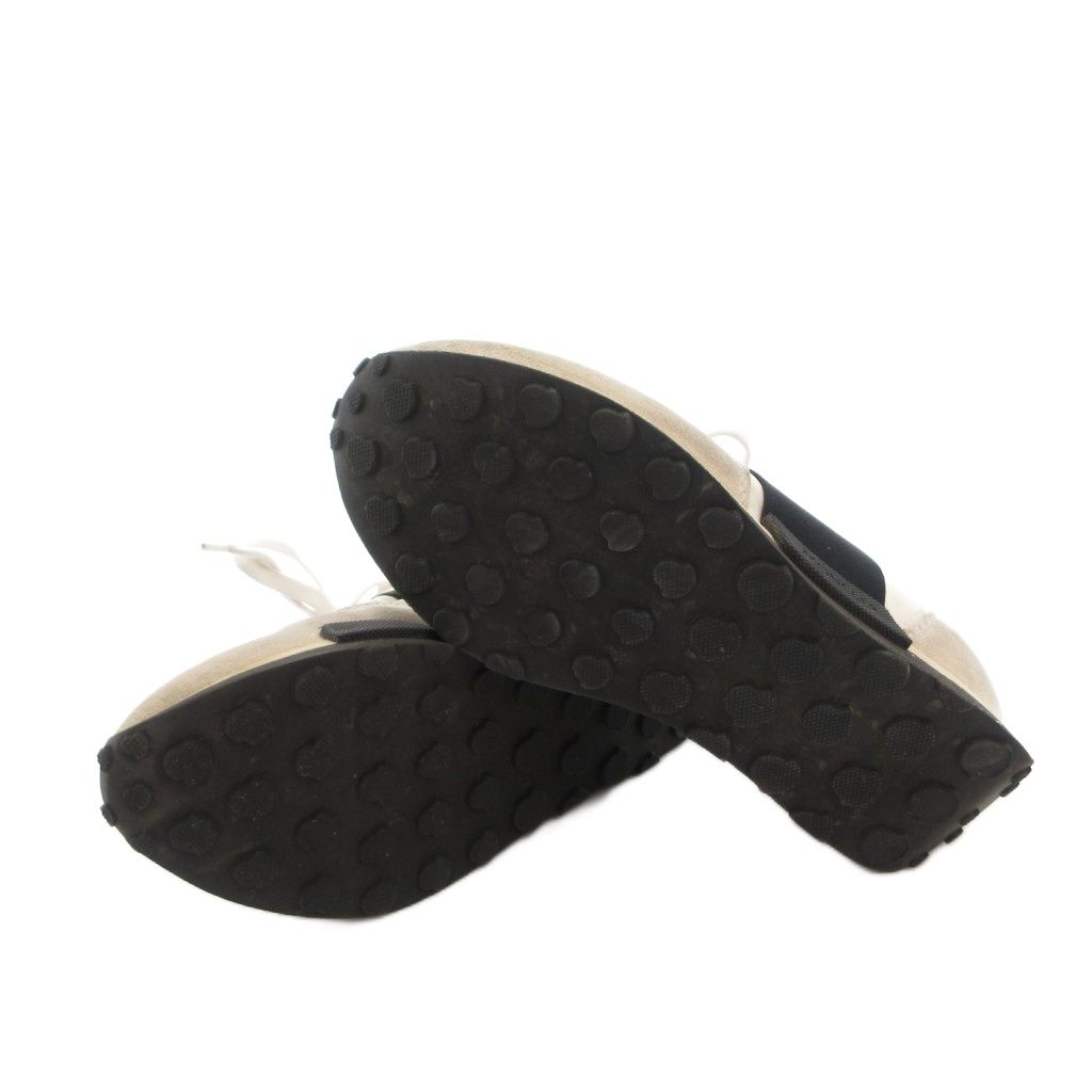 Moncler Sneakers Shoes Low Cut Logo White Black