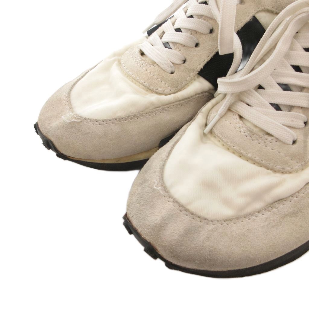 Moncler Sneakers Shoes Low Cut Logo White Black