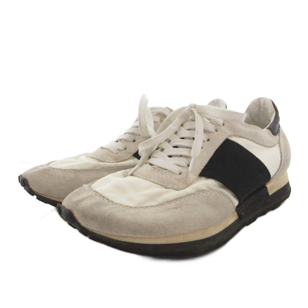 Moncler Sneakers Shoes Low Cut Logo White Black