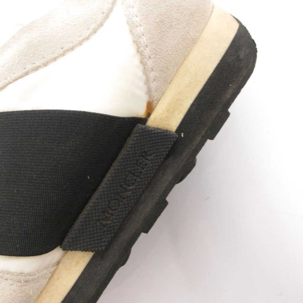 Moncler Sneakers Shoes Low Cut Logo White Black