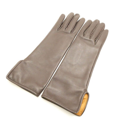 Hermes Gloves 7.5 Lambskin Silk — view 2