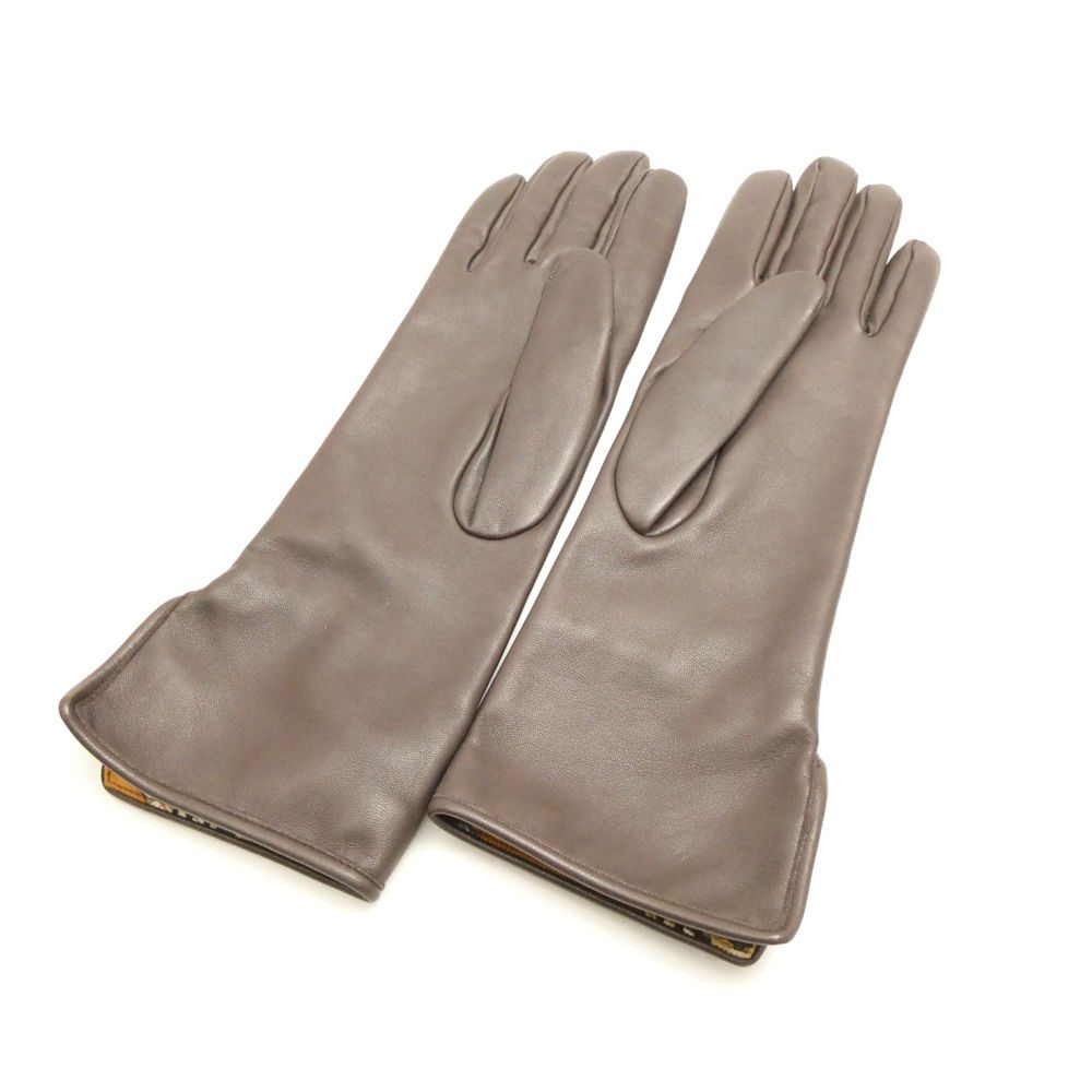 Hermes Gloves 7.5 Lambskin Silk — view 3