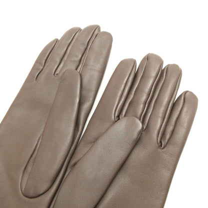 Hermes Gloves 7.5 Lambskin Silk — view 8