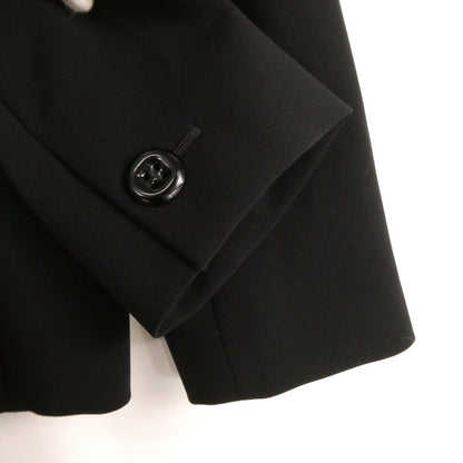 Max Mara Maxmarastudio Maxmara Tailored Jacket 38 S Triacetate Blue Leather — view 7