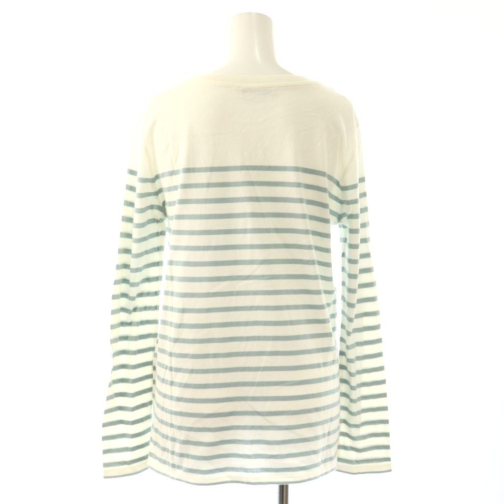 Max Mara White Tag Long T-Shirt Border Long Sleeve Logo SY
