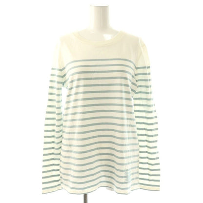 Max Mara White Tag Long T-Shirt Border Long Sleeve Logo SY