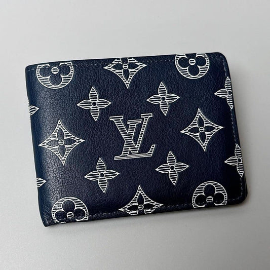 Louis Vuitton Monogram Shadow Portefeuille Multiple Wallet
