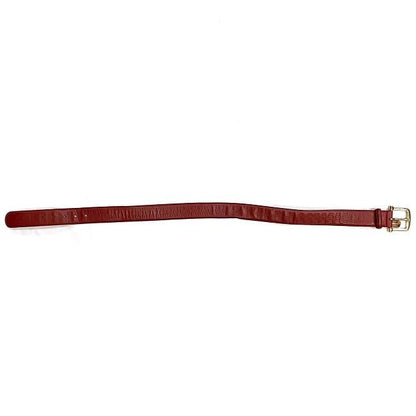 Gucci Belt Red Striped Waist 40 mm Leather