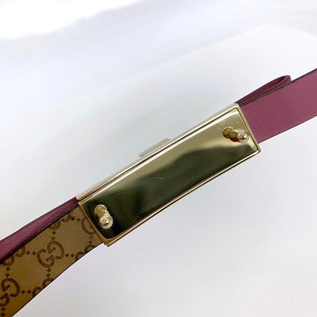 Gucci Waist Belt Pink Interlocking