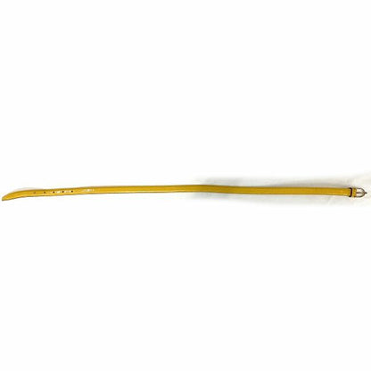 Gucci Belt Yellow Guccissima Line Narrow Waist Leather