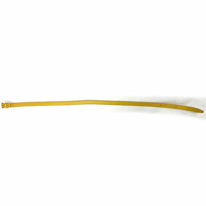 Gucci Belt Yellow Guccissima Line Narrow Waist Leather
